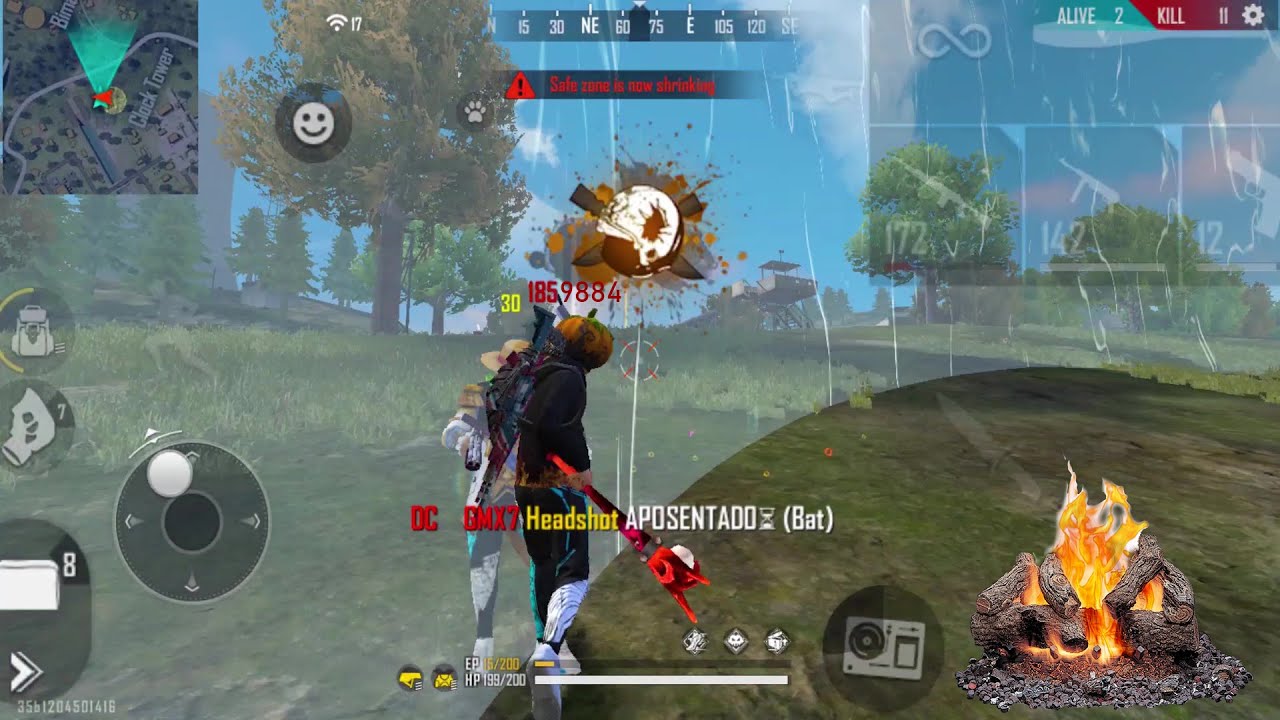 Free Fire Live on Mobile
